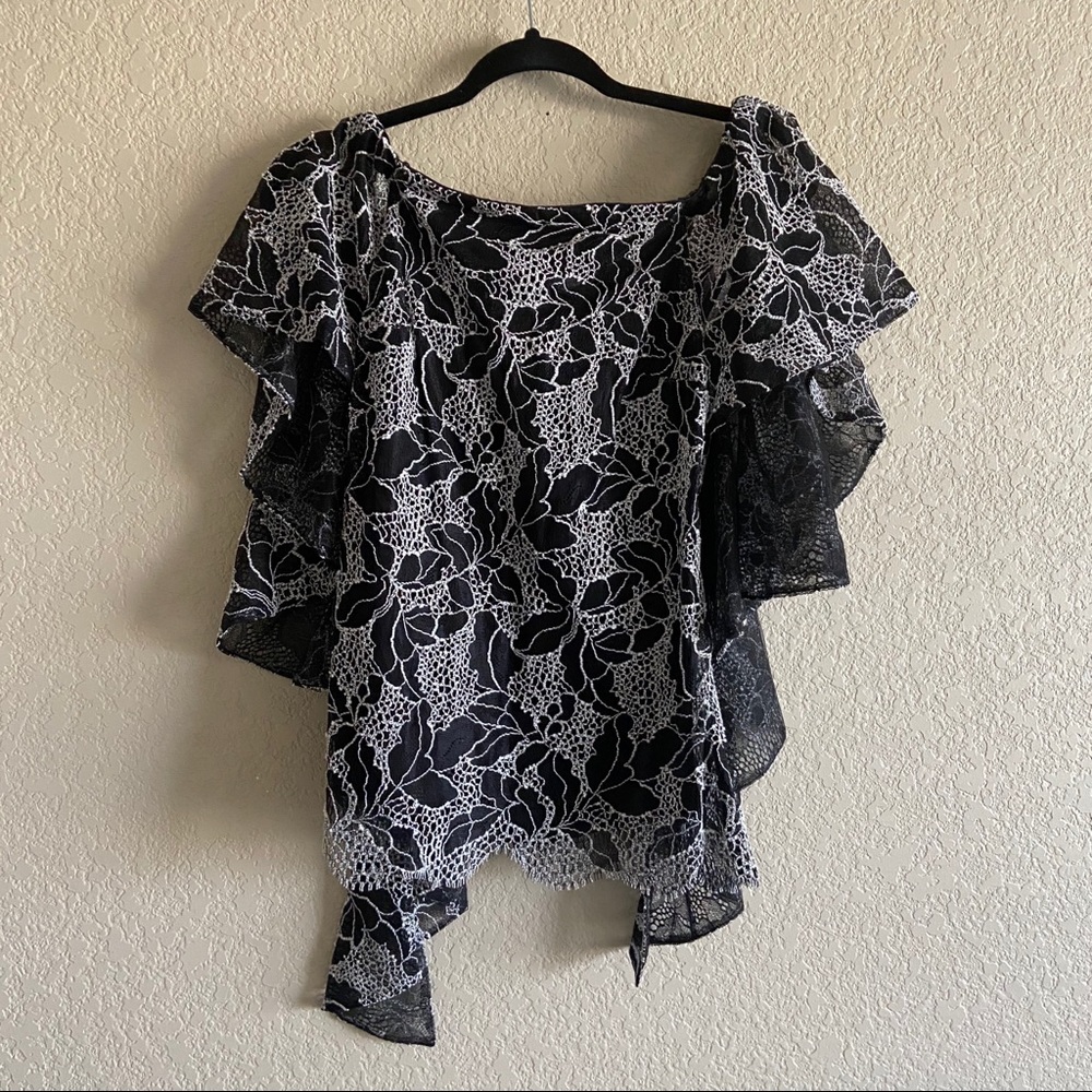 Flowy Halston Top Sz 6